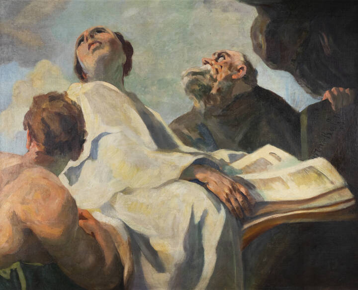 MARIO MICHELETTI - 'Soggetto mitologico' 1919