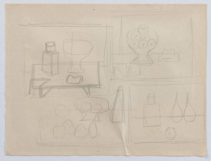 ATANASIO SOLDATI - 'Natura morta' 1947 / primi anni '50