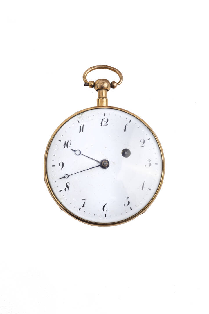 ANONIMO - Orologio da tasca, suoneria ore e quarti, 1820 ca