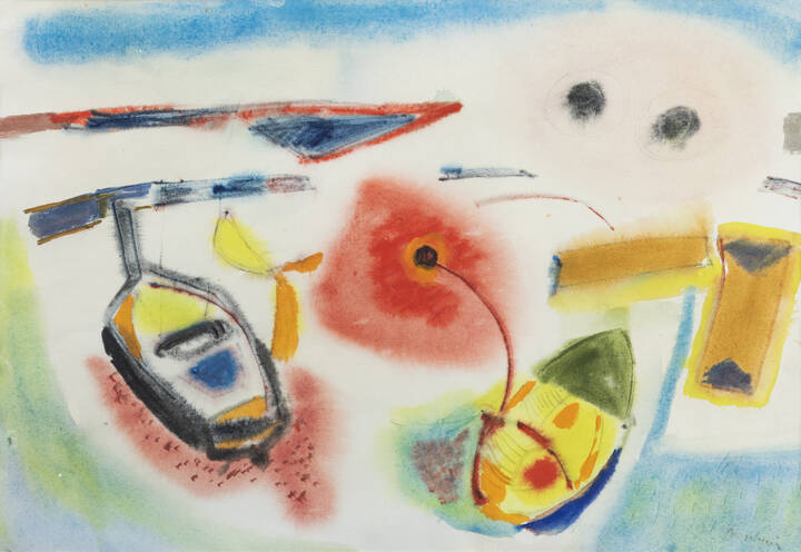 ENRICO PAULUCCI - 'Barche in rada'