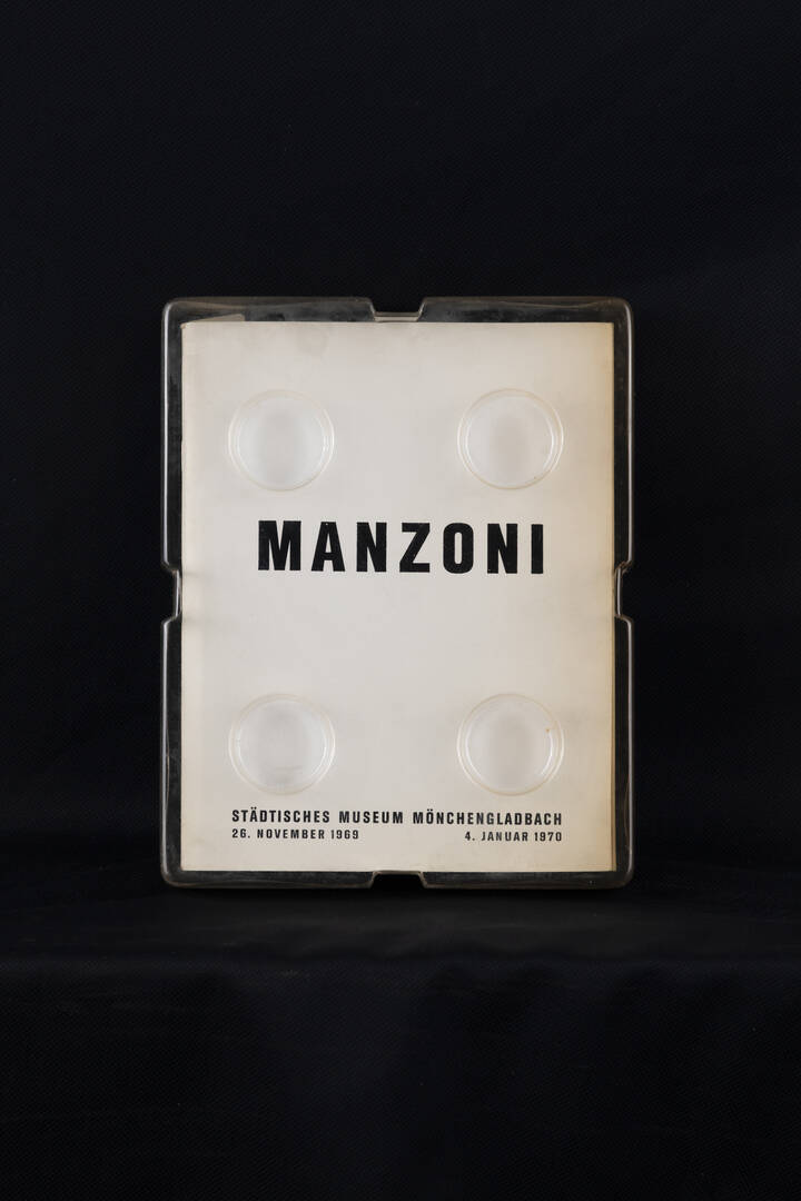 PIERO MANZONI - 'Manzoni - Städtisches Museum Mönchengladbach - 26 november 1969 / 4 januar 1970'