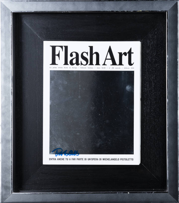 MICHELANGELO PISTOLETTO - 'Flash Art'