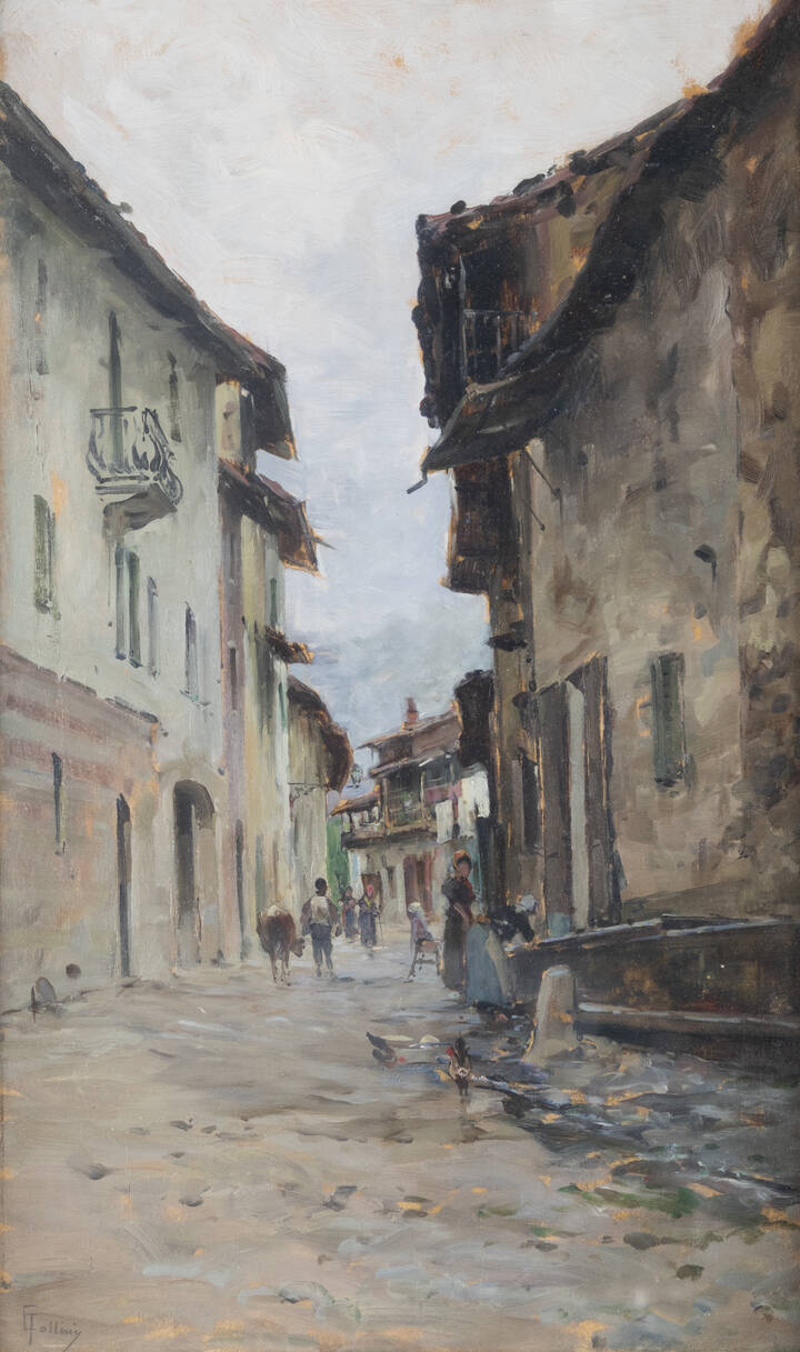 CARLO FOLLINI - 'Via di paese'