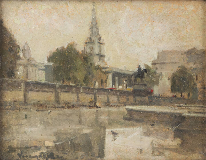 VENANZIO ZOLLA - 'Visione londinese'