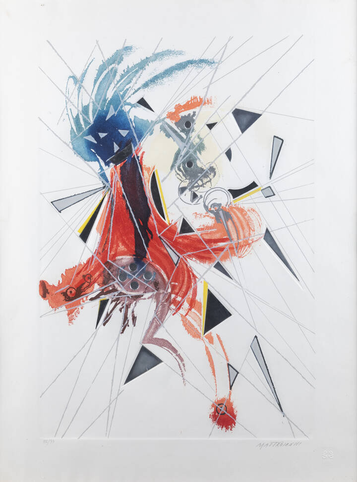 UMBERTO MASTROIANNI - 'Senza titolo'