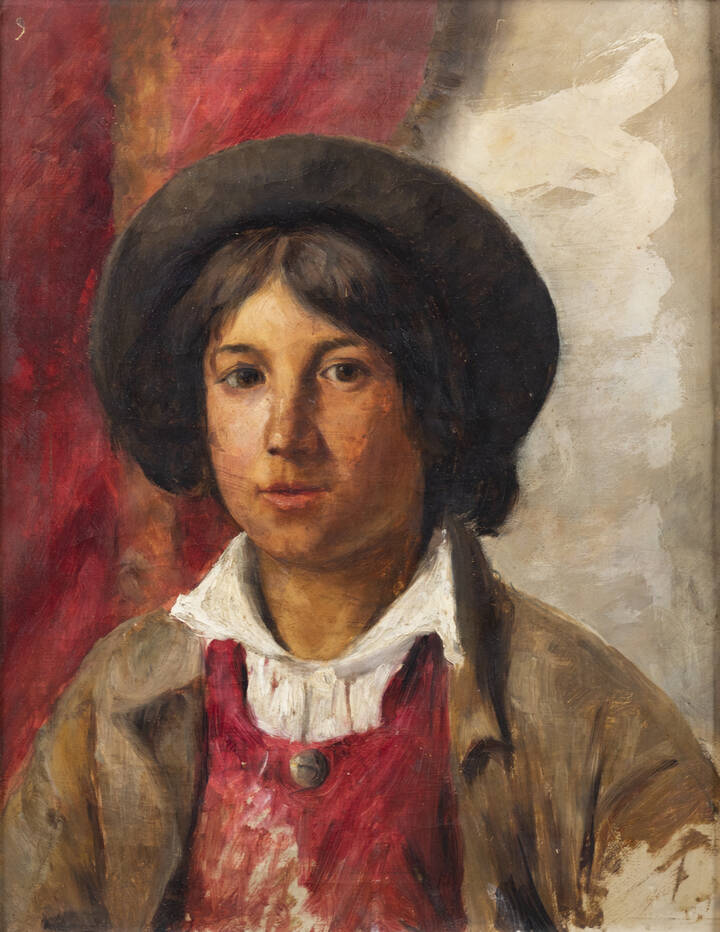 PITTORE ANONIMO - 'Ritratto di fanciullo'
