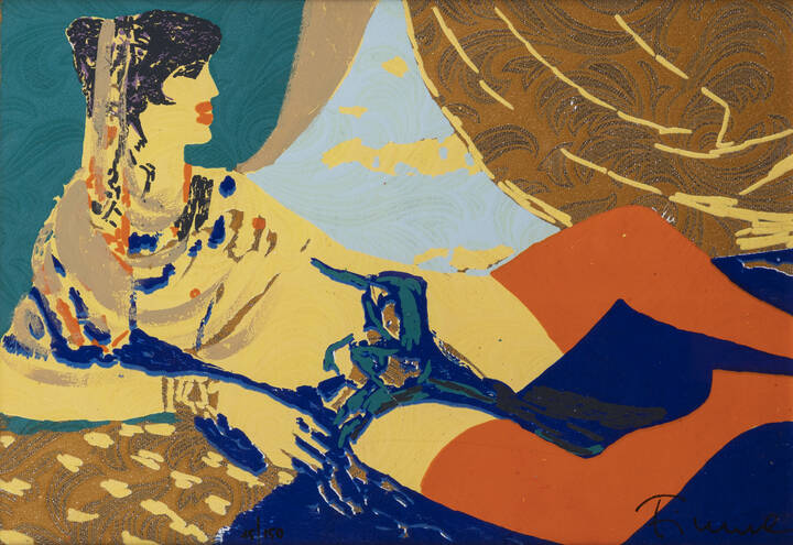 SALVATORE FIUME - 'Odalisca'