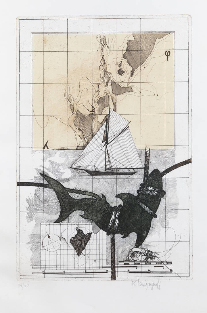 ROMANO CAMPAGNOLI - 'Composizione'