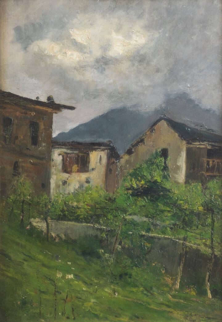 GIUSEPPE AUGUSTO LEVIS - 'Baite in montagna'