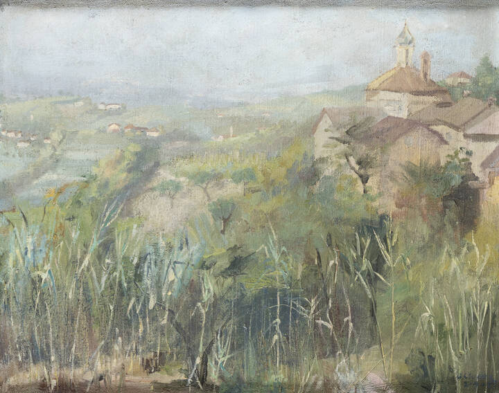 PITTORE NON IDENTIFICATO - 'Guarene - Madonna delle Grazie'