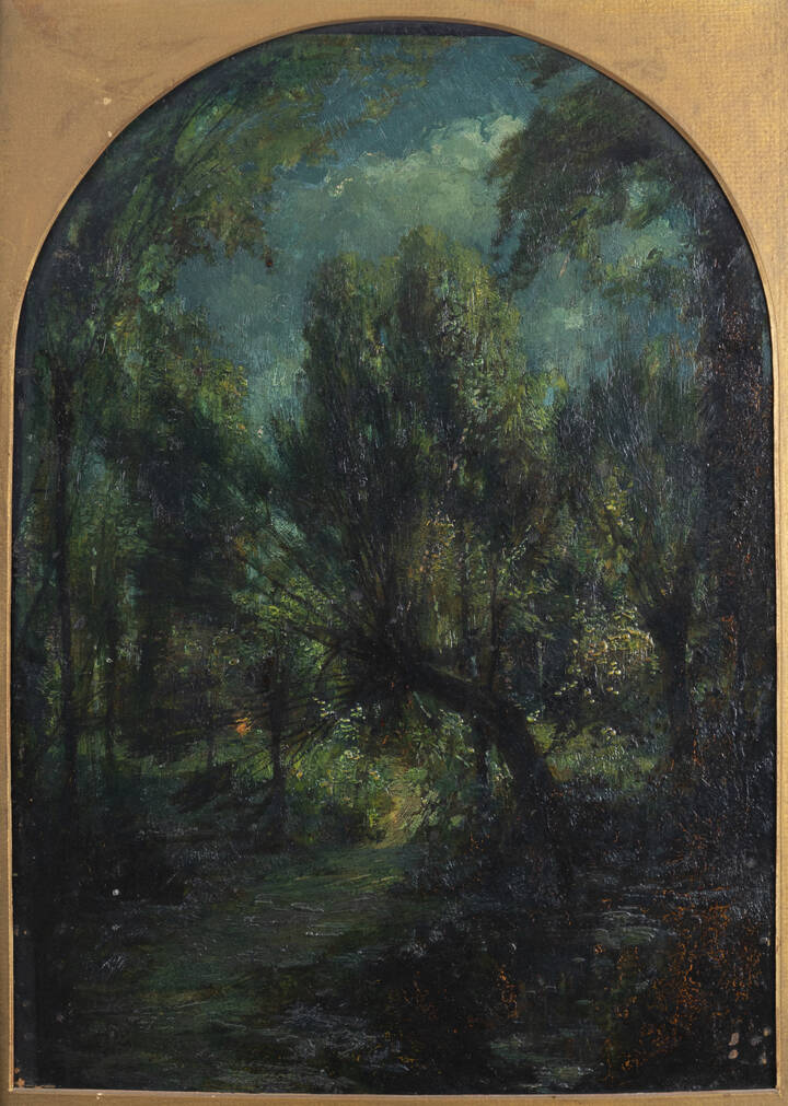 PITTORE ANONIMO - 'Notte di luna'