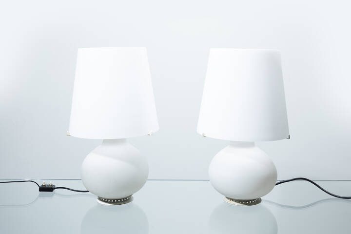 MAX INGRAND - Coppia di lampade da tavolo mod. 1853