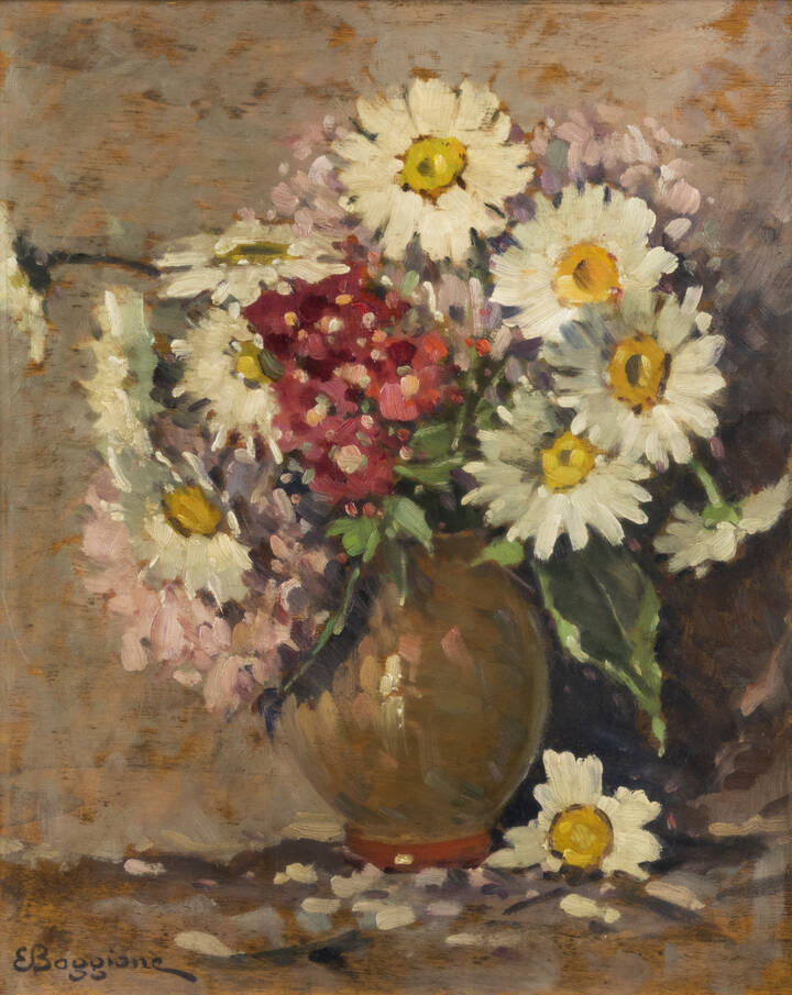 ENRICO BOGGIONE - 'Vaso di fiori'