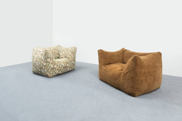 MARIO BELLINI - Coppia di poltrone Mod. Le Bambole