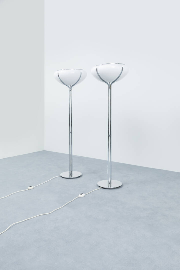 HARVEY GUZZINI - Coppia di lampade mod. Quadrifoglio