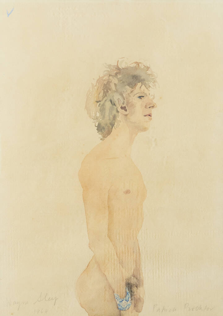 PATRICK PROCKTOR - 'Wayne sleep' 1969