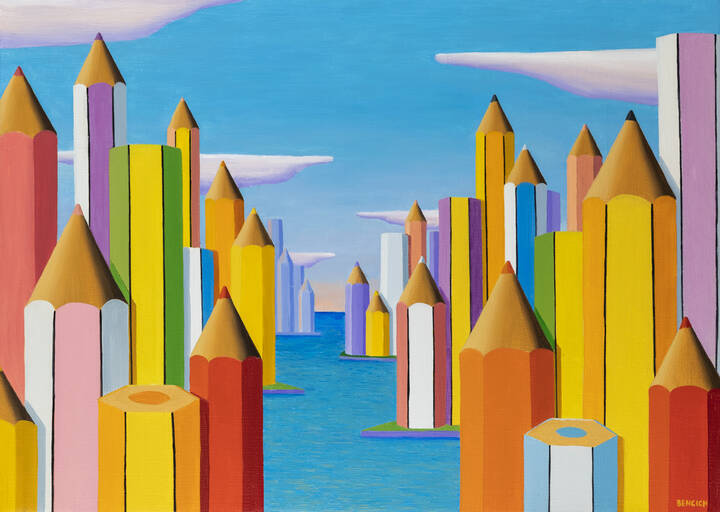 ANTONIO BENCICH - 'Metropoli' 21