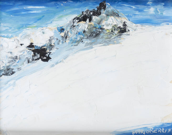 MARIO BERRINO - 'Montagna innevata'