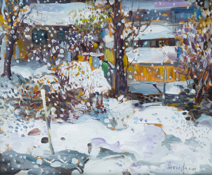 ETTORE FICO - 'Bardonecchia' 1978