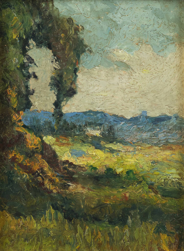 PITTORE ANONIMO - 'Paesaggio'