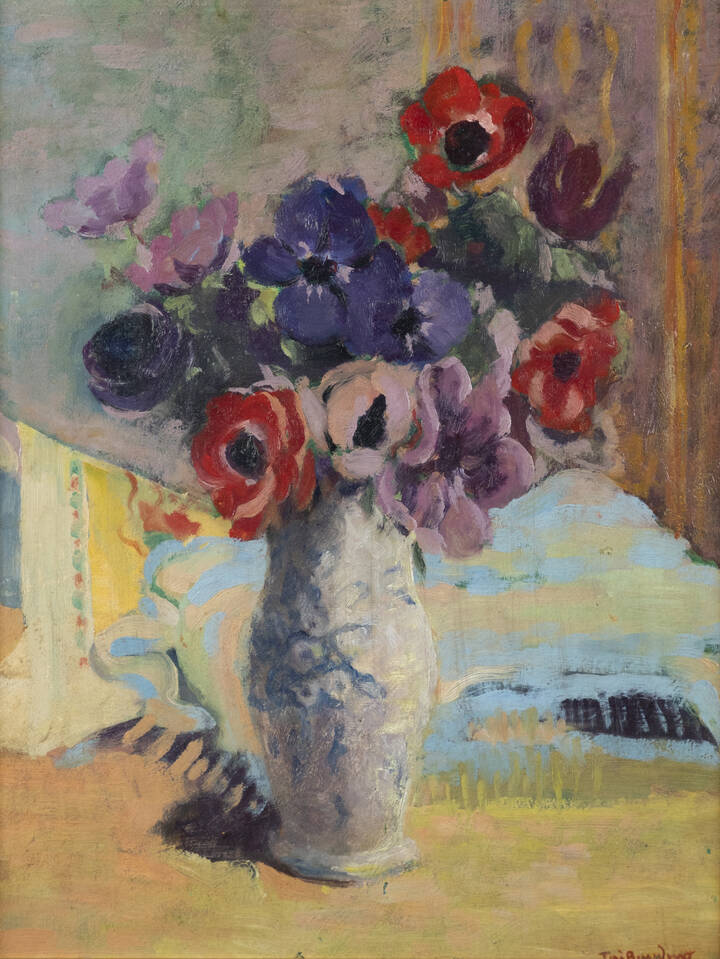 GIOVANNI TRIBAUDINO - 'Vaso di fiori'