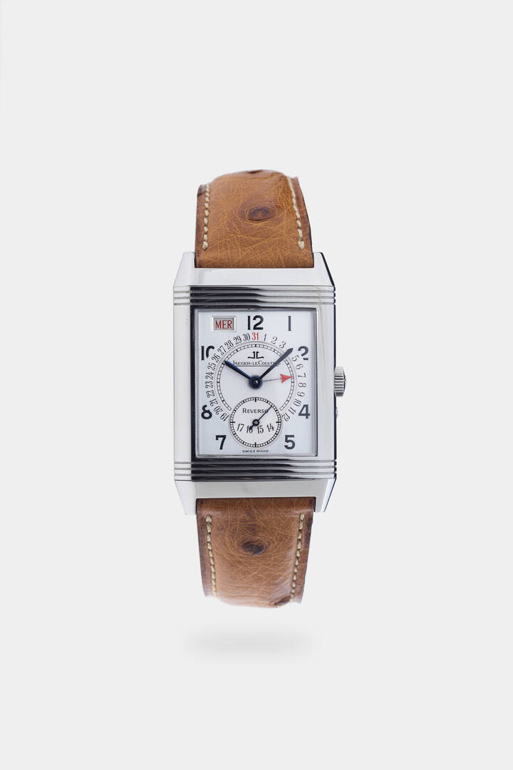 JAEGER LE COULTRE - Mod. 'Reverso Day Date', ref. 270.8.36