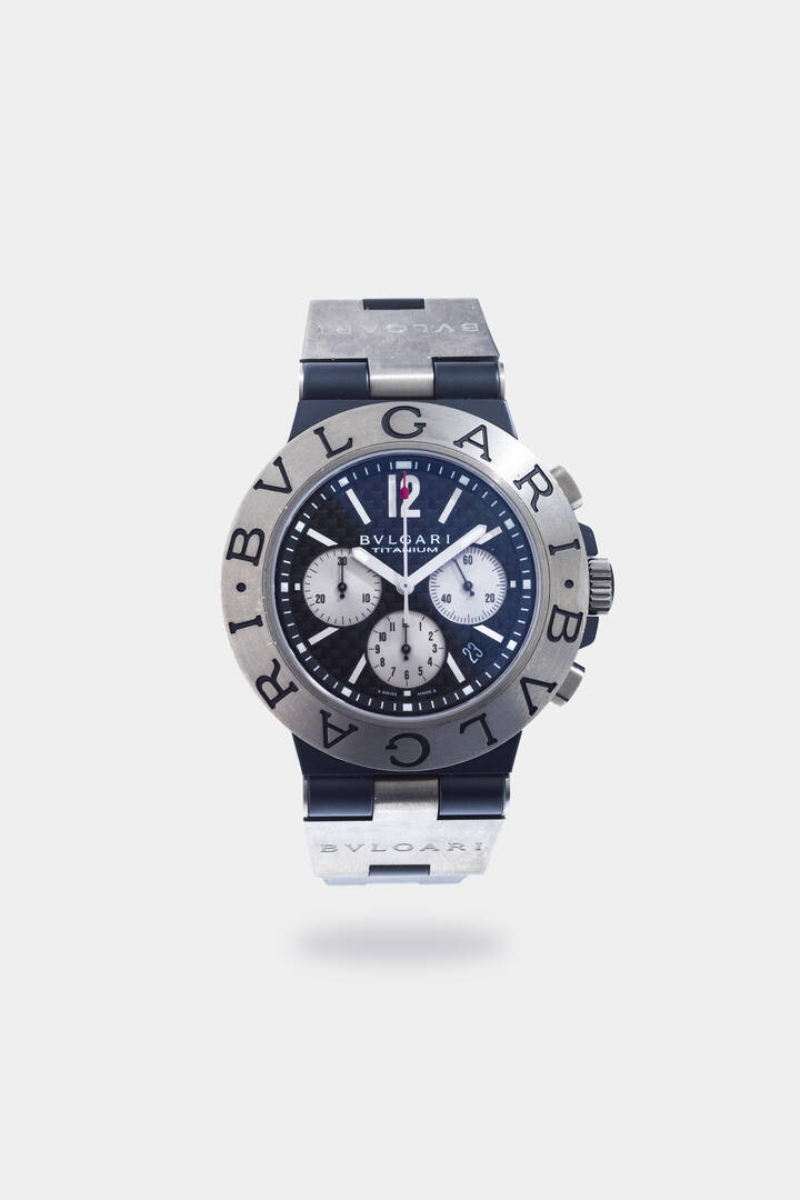 BULGARI - Mod. 'Diagono', ref.TI44TACH, serie recente