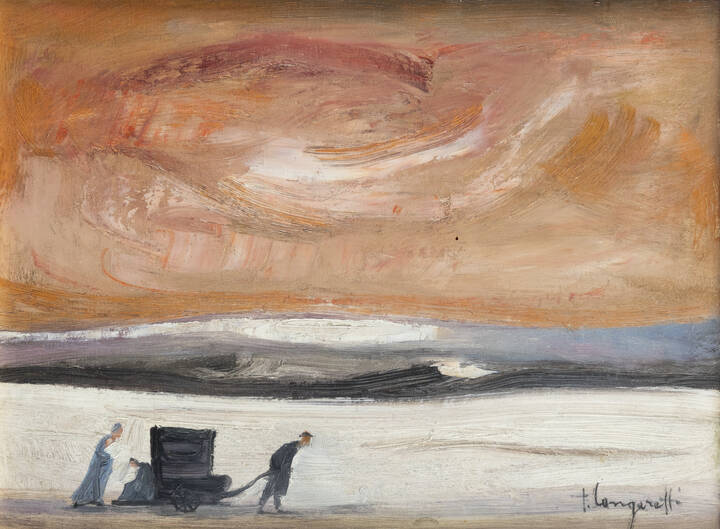 TRENTO LONGARETTI - 'Inverno' 1979