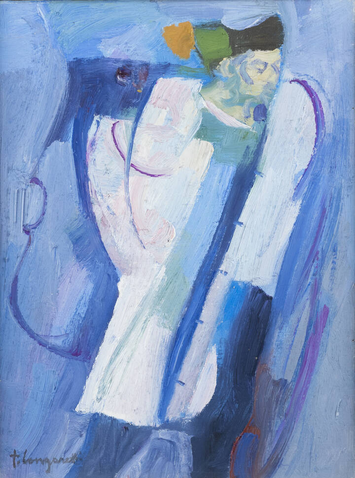 TRENTO LONGARETTI - 'Uomo in blu' fine anni '70