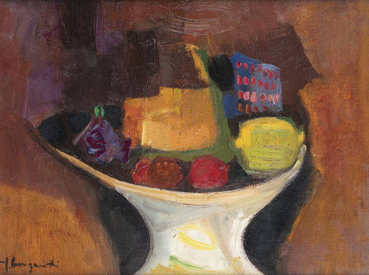 TRENTO LONGARETTI - 'Natura morta con limone'