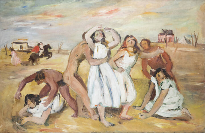 ENRICO PAULUCCI - 'Bozzetto per un Ratto' 1934