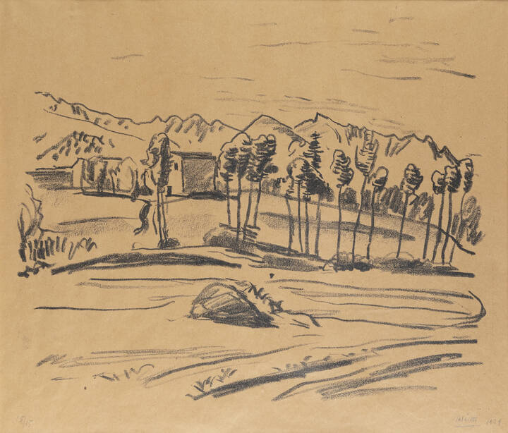 ALBERTO SALIETTI - 'Paesaggio' 1929