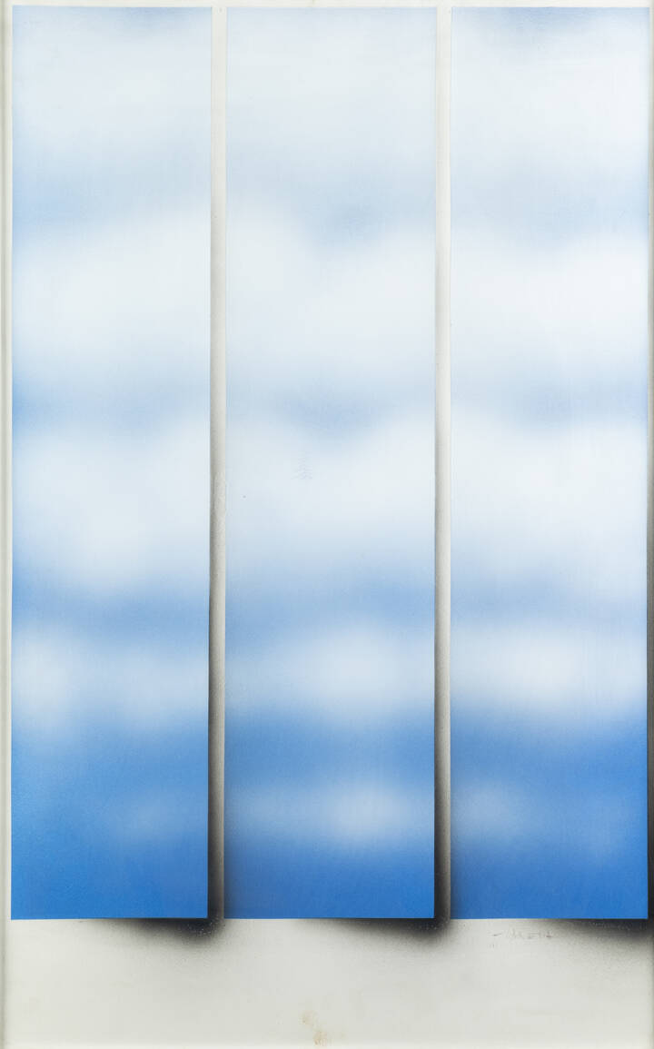 ANTONIO CARENA - 'Senza titolo' 1972