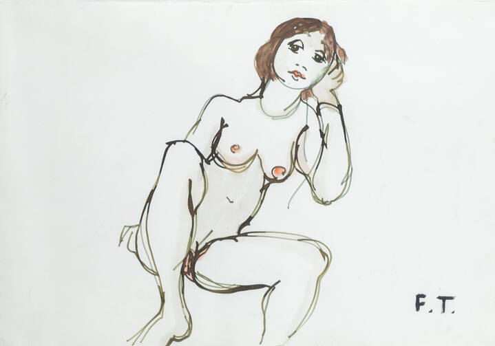 FRANCESCO TABUSSO - 'Nuda seduta'