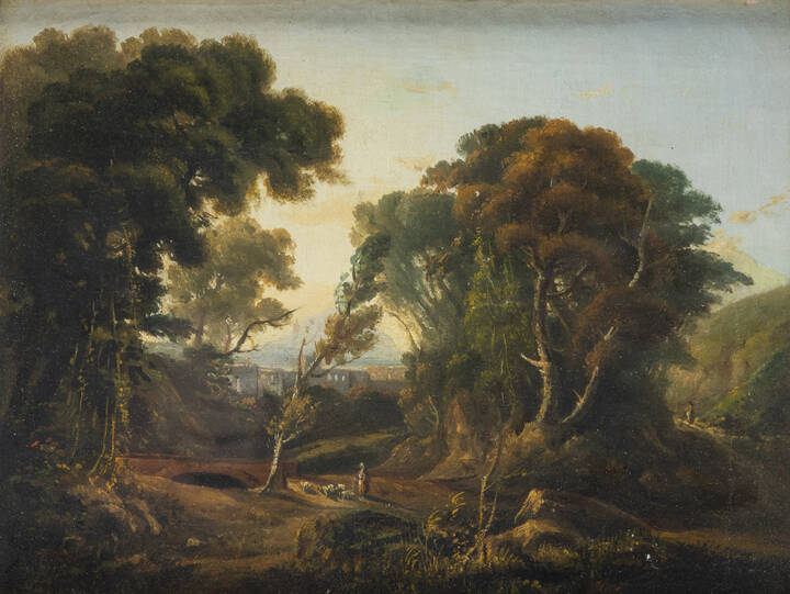 PAUL HUET - 'Paesaggio'