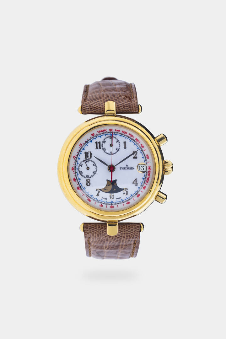 THEOREIN - Mod. 'Chrono moonphase, ref.247, anni '90