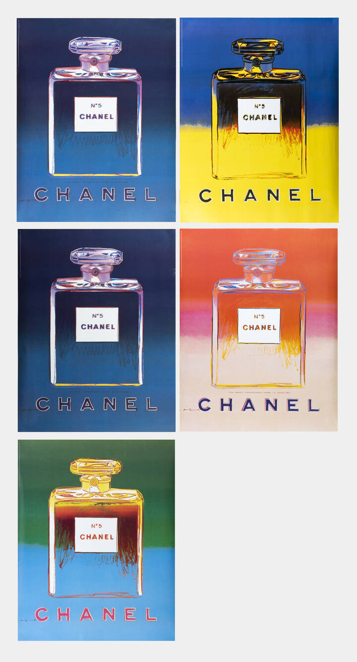 MANIFESTO da ANDY WARHOL - 'Chanel n.5'