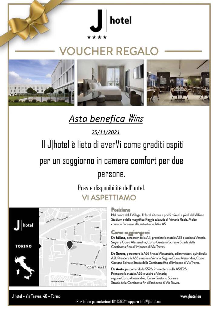 J HOTEL - Soggiorno in camera confort per due persone