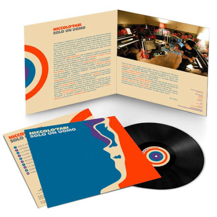  - 'Solo un uomo' - Vinile autografato dall'artista Niccolò Fabi