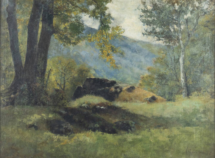 VITTORIO CAVALLERI - 'Paesaggio'