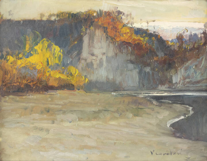 VITTORIO CAVALLERI - 'Paesaggio' 