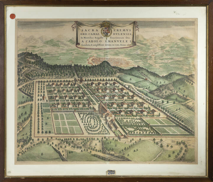 ACQUAFORTE - 'Sacra Eremus' 1725