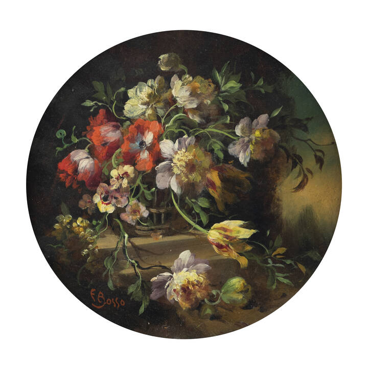 FRANCESCO BOSSO - 'Vaso di fiori'