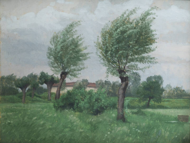 ADOLFO ROLLA - 'Inizio di temporale'