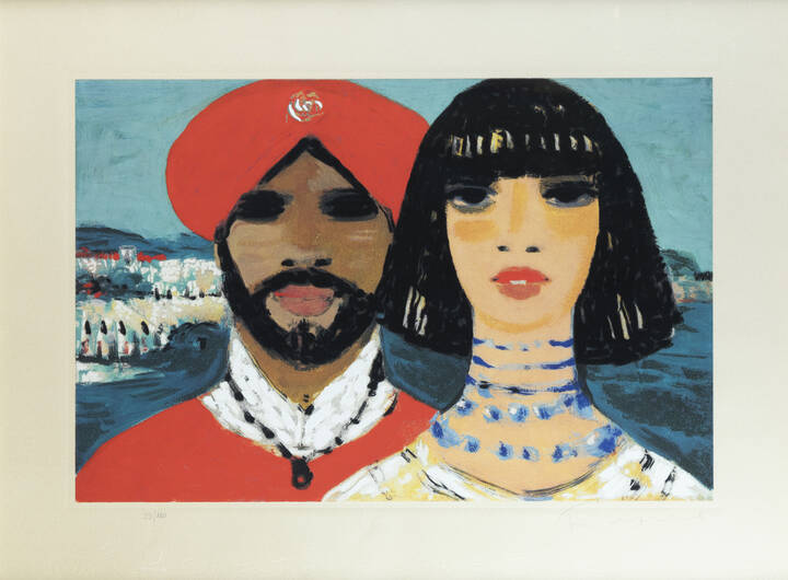 SALVATORE FIUME - 'Sposi orientali'  