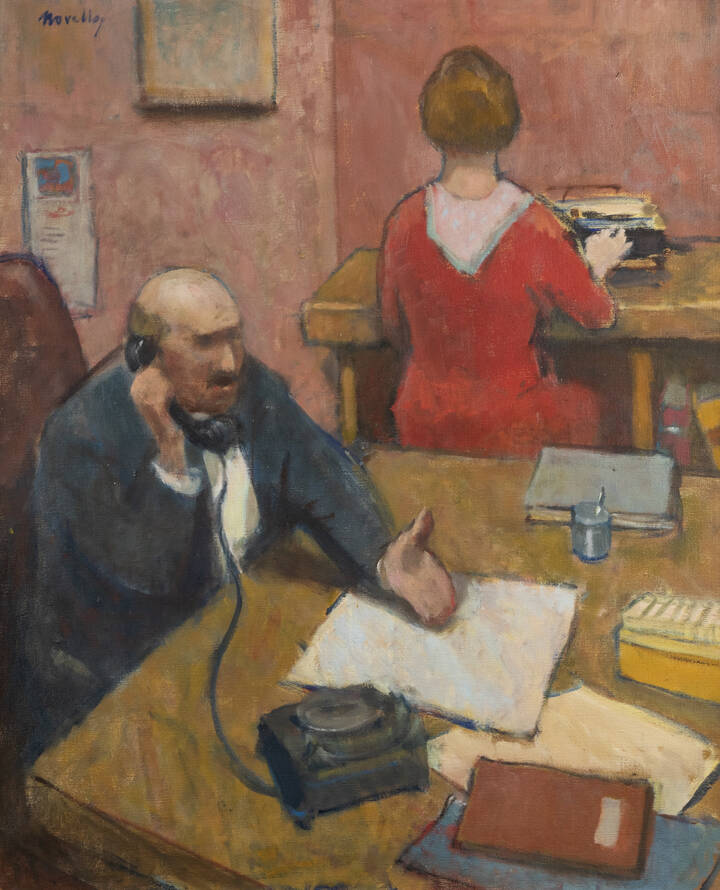 GIUSEPPE NOVELLO - 'Capoufficio' 1982