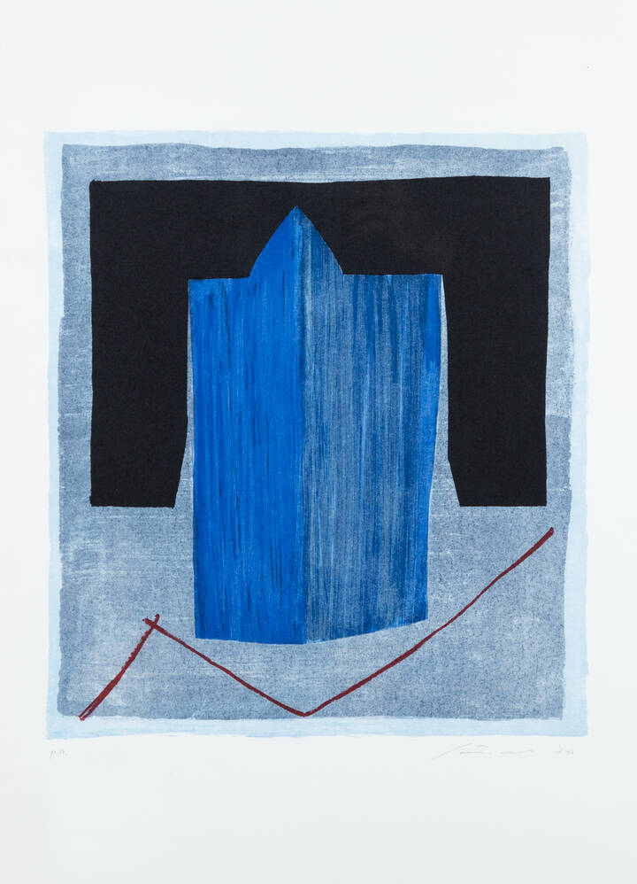 GIUSEPPE SANTOMASO - 'Composizione' 1978