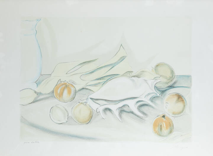 FRANCESCO MENZIO - 'Natura morta con conchiglia'