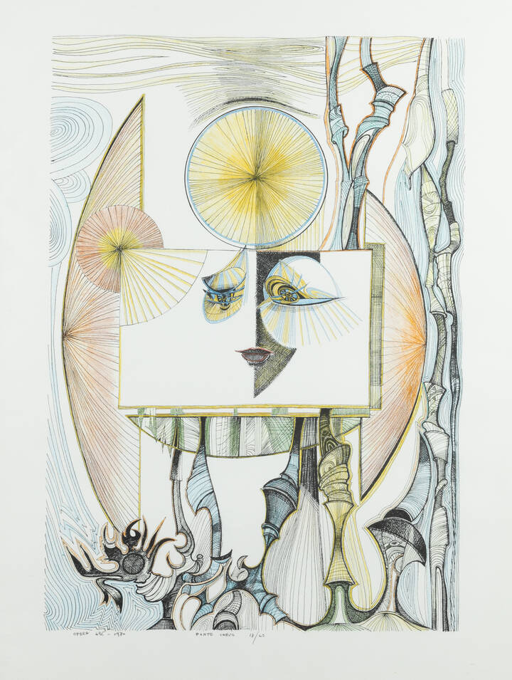 PONTE CORVO (Raffaele Pontecorvo) - 'Opera 436' 1970