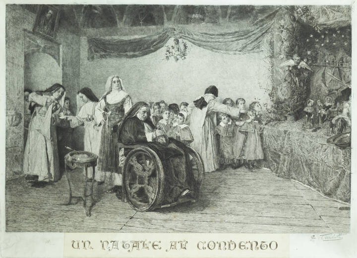 CELESTINO TURLETTI - 'Un Natale al convento'